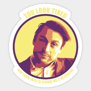 Roman Roy Quote Sticker